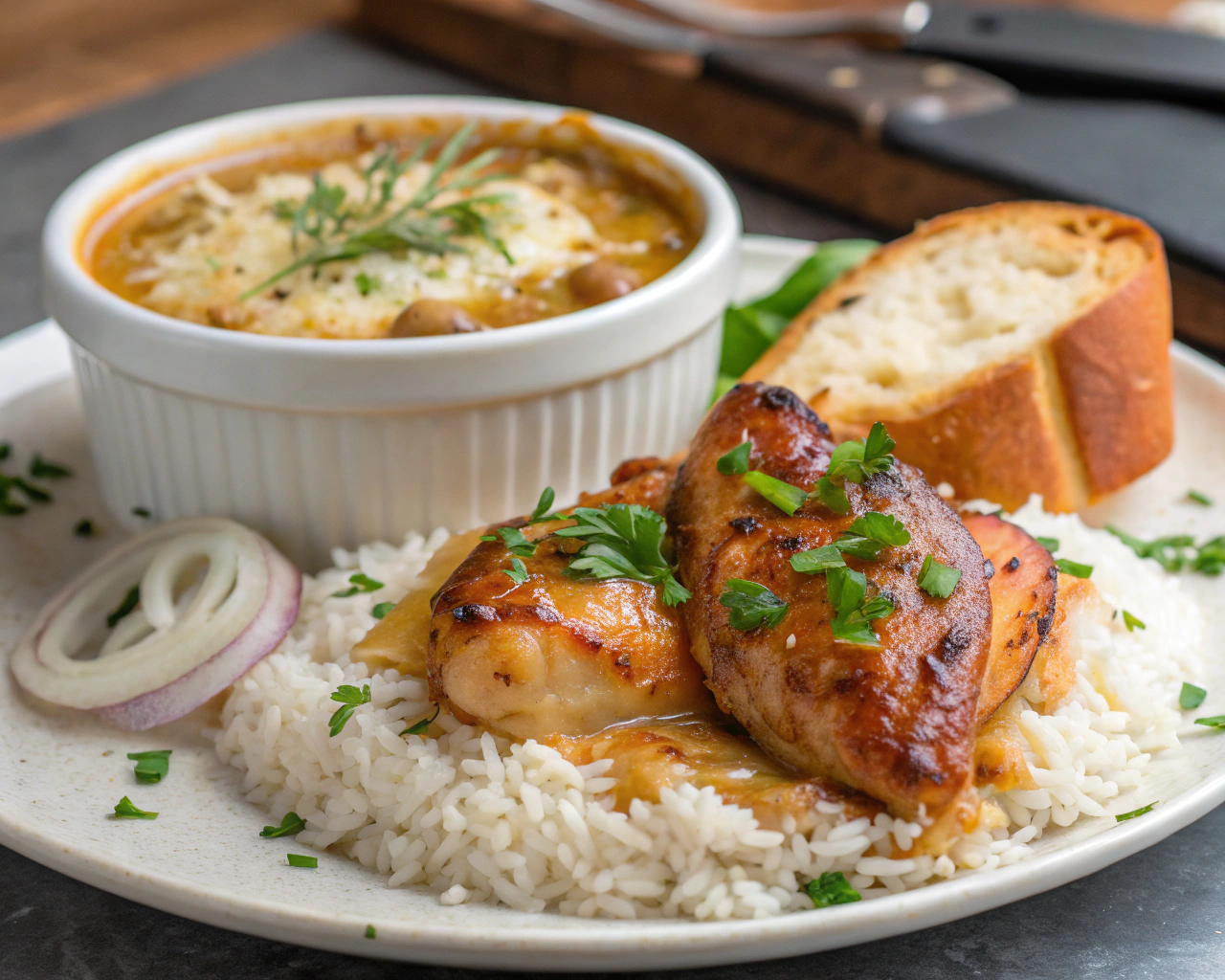 apricot chicken with french onion soup recipe